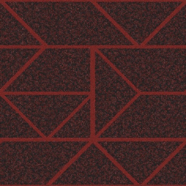 Cadrys Hospitality Geometric X9689 Brick