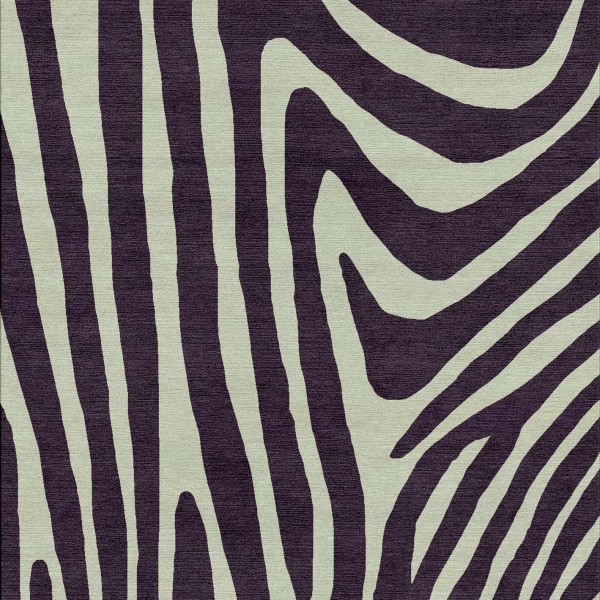 Cadrys Animals Zebra I Purple