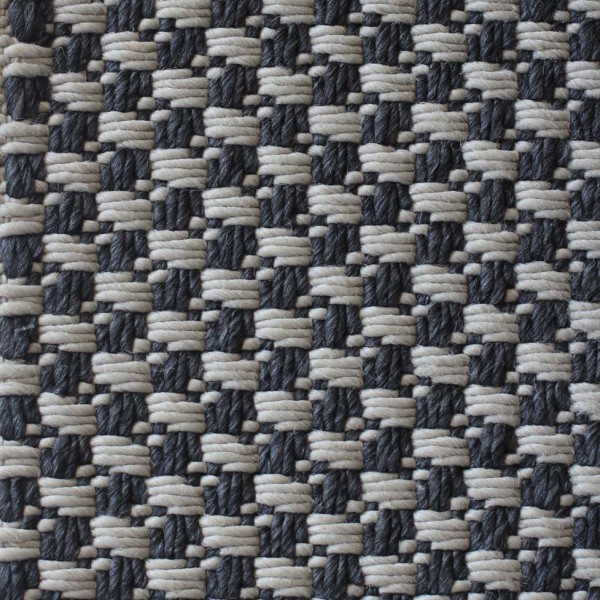 Cadrys Terrace Basketweave Dew & Charcoal Grey
