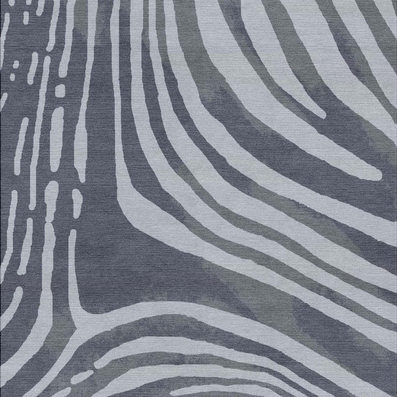 Cadrys Animals Zebra III Grey