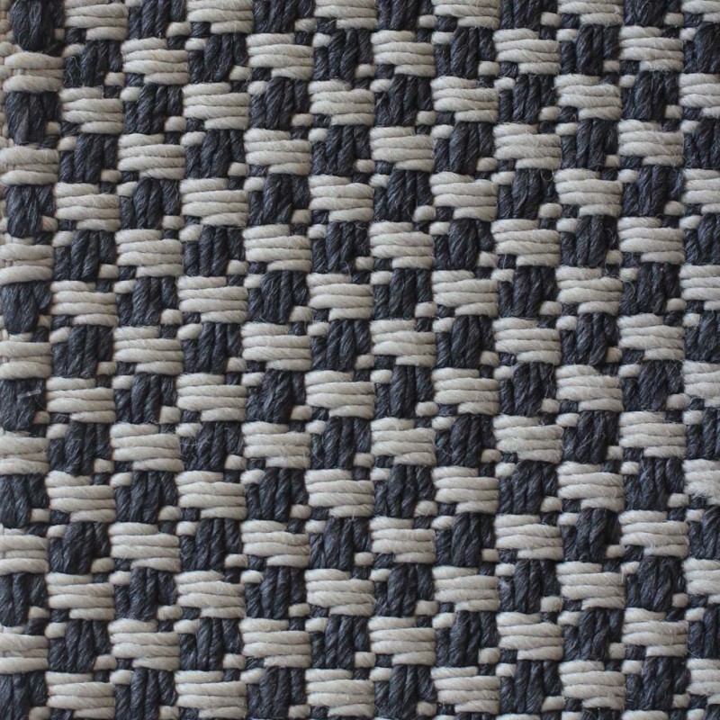 Cadrys Terrace Basketweave Dew & Charcoal Grey